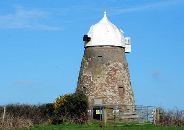 Halnaker Windmill, pictured this morning, has been closed off since 2013. Kate Shemilt ks170149-6