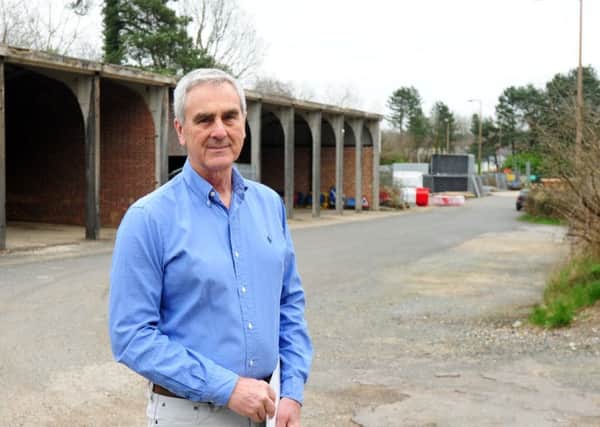 The former Holmbush Caravan Park which has been earmarked for up to 70 new homes