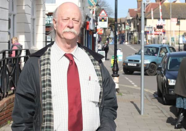 Barry Ruffell is 'appalled' by the frequency of illegal parking in Shoreham