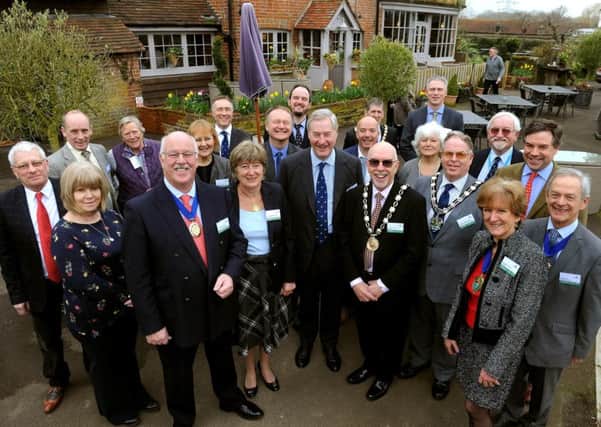 Hall and Woodhouse Community Awards Launch 2017 at The Bat and Ball, Wisborough Green. Pic Steve Robards  SR1704900 SUS-171003-153858001 SUS-171003-153858001