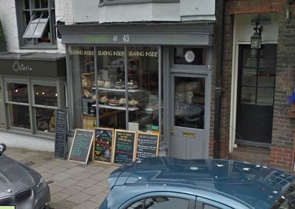The owner of Grounds coffee shop disturbed a man attempting to break in. Picture: Google Maps/Google Streetview
