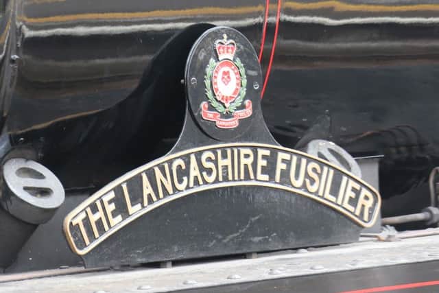 The train is owned by railway engineering company Riley and Son. Picture by Eddie Mitchell