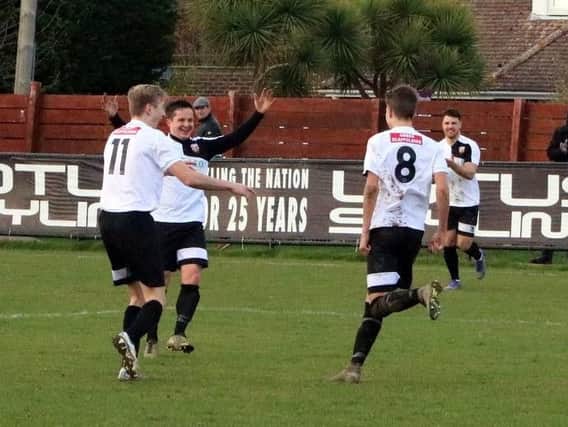 Pagham were winners at Nyetimber Lane / Picture by Roger Smith