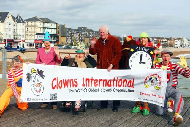 DM17312976a.jpg. Launch of Bognor Clown Festival, 2017. Photo by Derek Martin SUS-170317-190836008