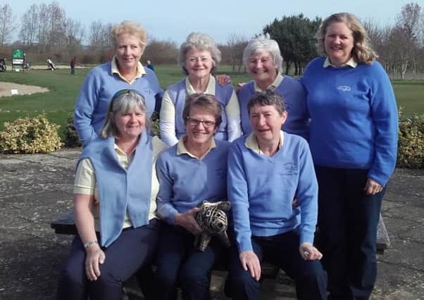 The Chichester GC division-three ladies' team