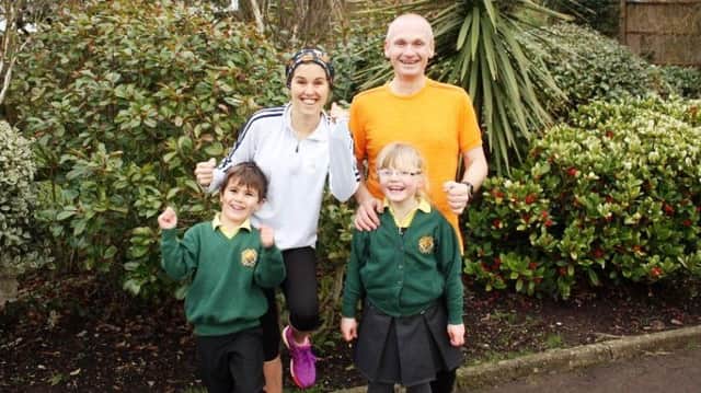 Ria Larkins and Matt Wadey have joined forces to raise money for Friends of Summerlea School (FOSS)