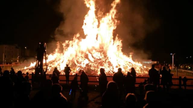 Littlehampton Bonfire Night in 2016