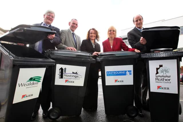 The launch of the East Sussex Joint Waste Partnership contract in 2012.