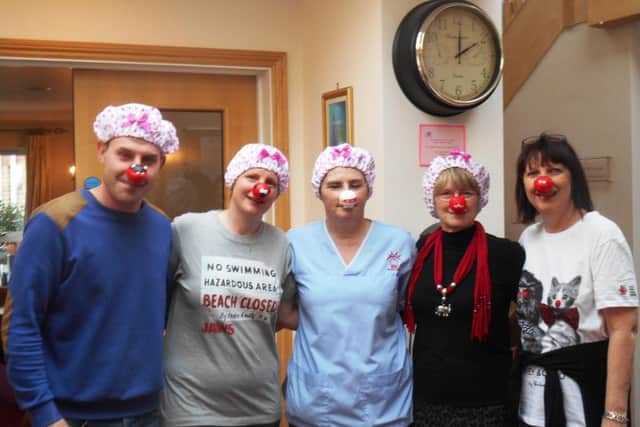 Red Nose Day at Claremont Lodge in Fontwell
