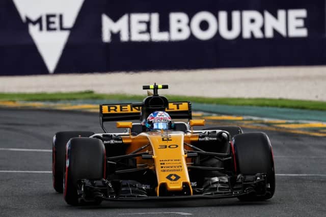 Jolyon Palmer (GBR) Renault Sport F1 Team RS17.
Australian Grand Prix, Saturday 25th March 2017. Albert Park, Melbourne, Australia.