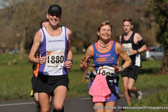 She was a marathon runner before being paralysed from the waist down