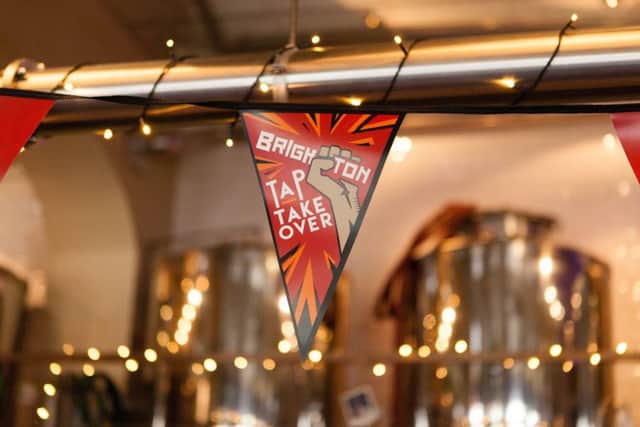 Last year's Tap Takeover in Brighton (Photograph: Edward Bishop) SUS-171001-150528001