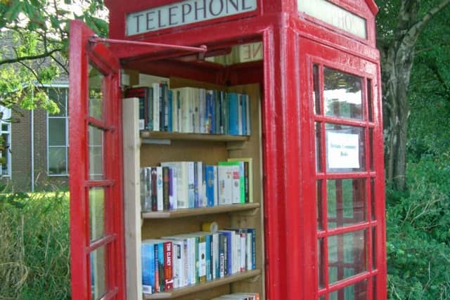 This phone box in Bosham is a book exchange