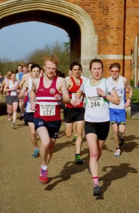 Haywards Heath Harriers' James Collins won the 10k, closley followed in second by Chichester Runner Rebecca Moore