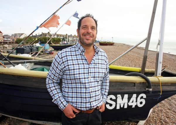 Restaurateur Andy Sparsis is trying to help grow Worthing's fishing industry. Picture: Derek Martin