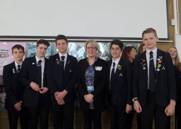 Year Nine students had the opportunity to share their ideas with local companies
