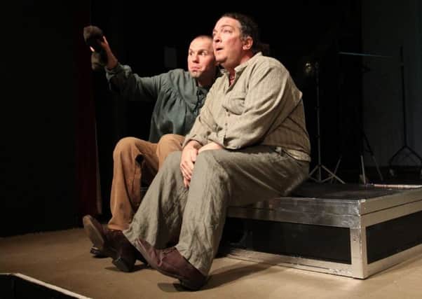 Joseph Booton and David Lyon star in Stones in His Pockets. Picture by Kevin Day