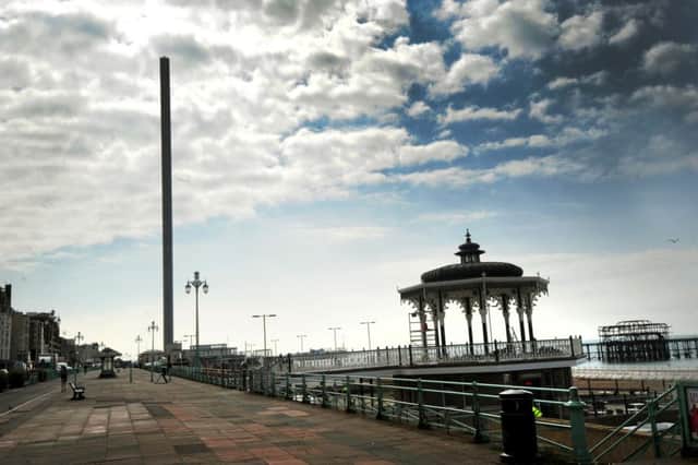 The i360 on Brighton's seafront