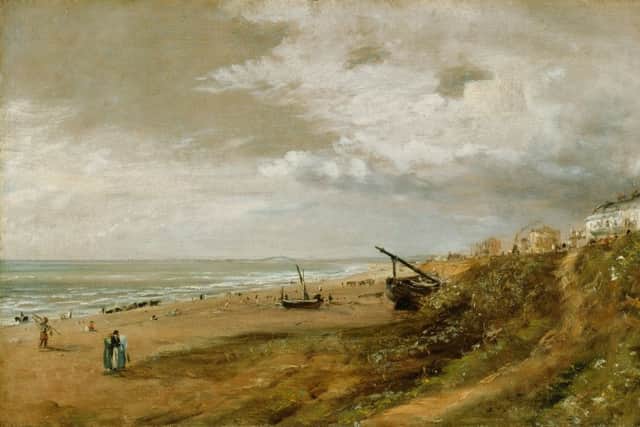 Hove Beach by John Constable (Credit: The Fitzwilliam Musuem, Cambridge) SUS-170331-140640001