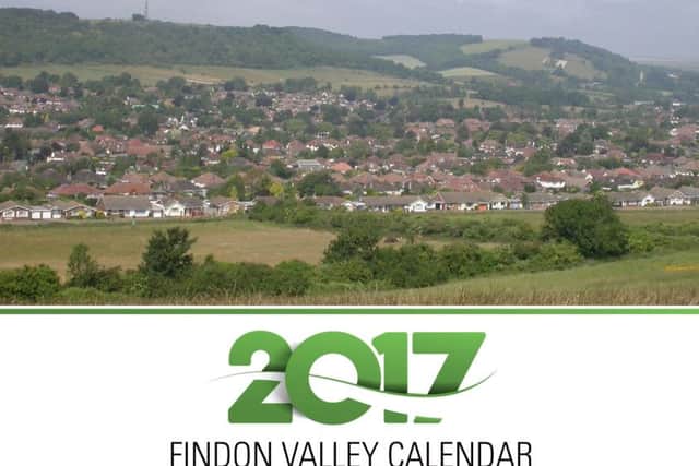 The front cover of the 2017 Findon Valley calendar
