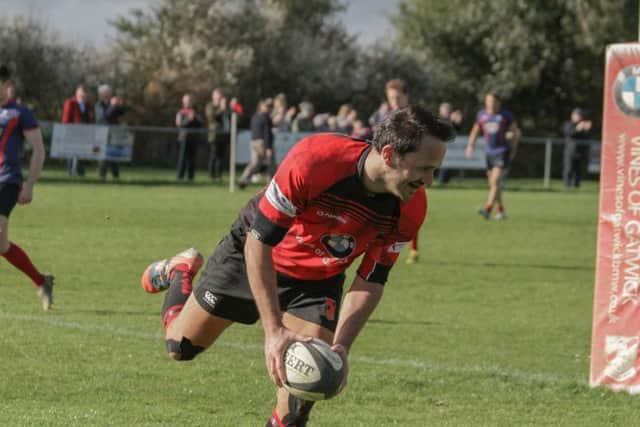 The Spring conditions underfoot allowed Heath to show off their running rugby