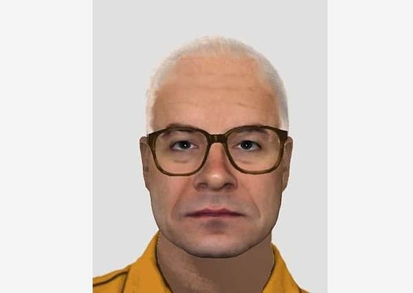 Police released an efit in the hope of identifying the man. Picture: Sussex Police