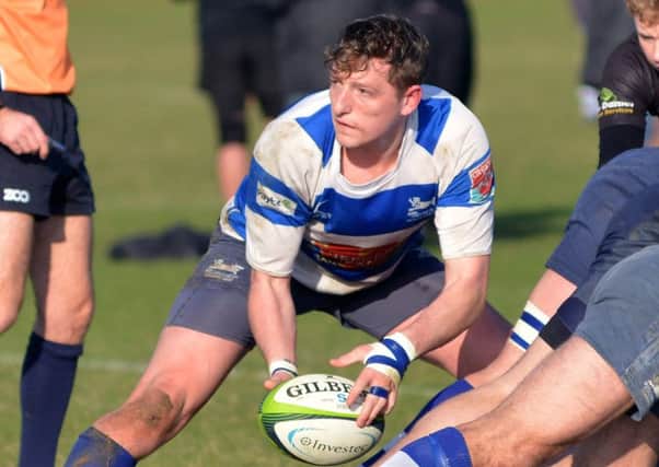 John Hanagarth produced a splendid display and scored Hastings & Bexhill's final try.