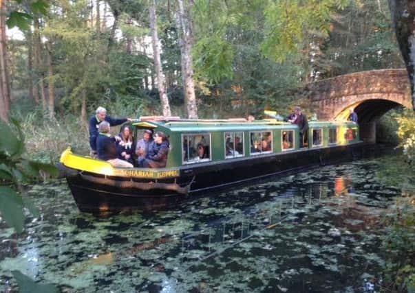 The Wey and Arun boat trips take people along four miles of restored canal