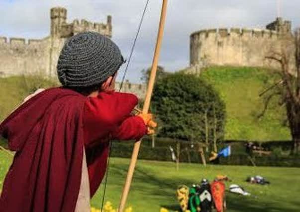 Raven Tor Living History Group will showcase 12th century crafts, weapons and combat