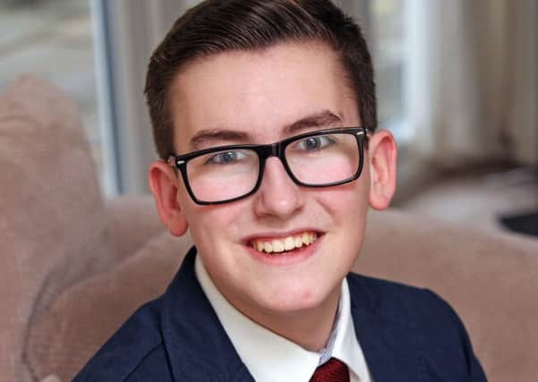 Joshua will become the new youth mayor in May. Picture: Derek Martin