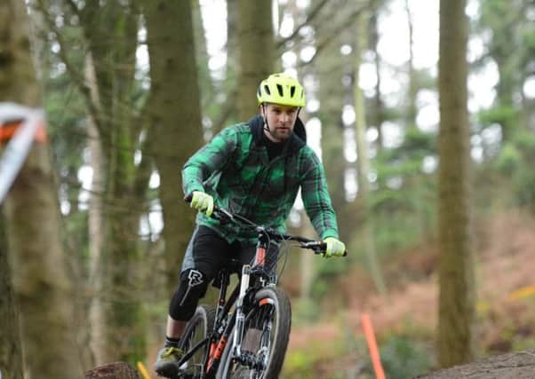 Jacob Garrod is a keen mountain biker who often rides on the South Downs. Picture: Coyote Pictures