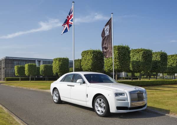 Strikes are planned at Rolls-Royce Motor Cars headquarters at Goodwood in May. Photograph by Christopher Ison SUS-170901-162305001