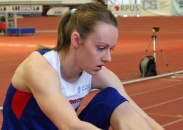 Elise Lovell at the Combined Events International Indoor Match in Prague earlier this year.