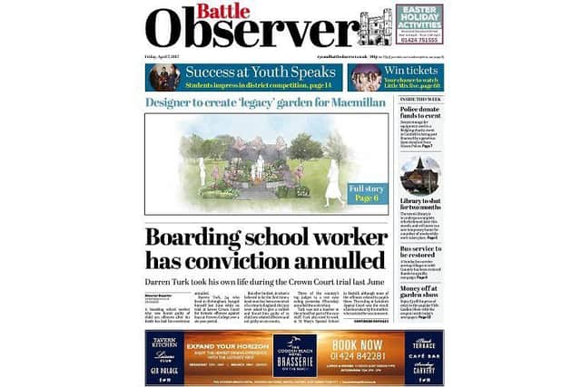 Today's Battle Observer front page