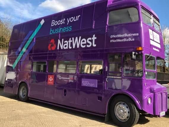The NatWest Boost Bus