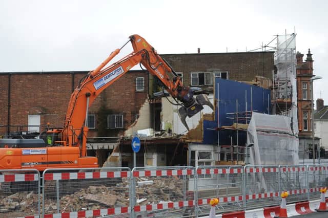 Columnist Annemarie Field is not the only one fascinated by watching the demolition of The Gildredge and remembering happy times