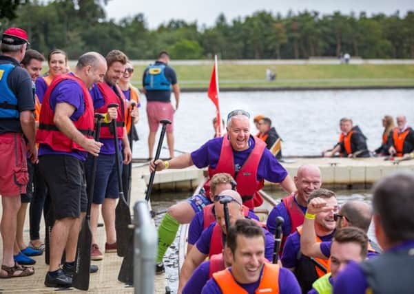 Corporate teams from last years Dragon Boat Festival. Picture: Brendan Foster