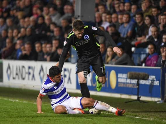 Sebastien Pocognoli in action at QPR. Picture by Phil Westlake (PW Sporting Photography)