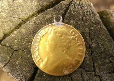 The coin was found at a farm in Horsted Keynes near Haywards Heath. Picture: James Britton