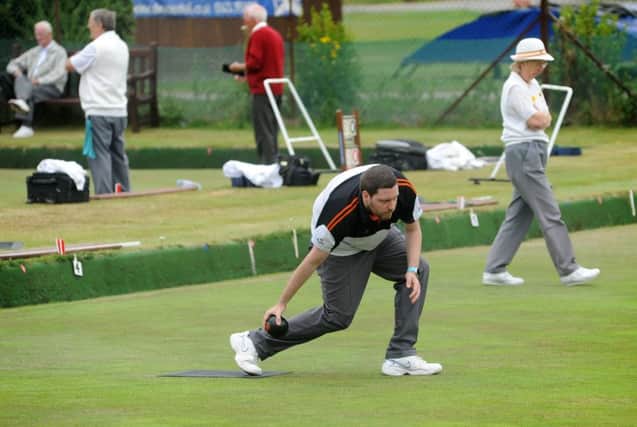 Action from the 2016 Bexhill Men's Open Bowls Tournament at The Polegrove greens.