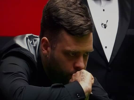 Jimmy Robertson is one win away from a place in the Betfred World Snooker Championship.