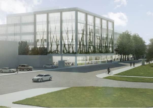 New offices planned for Manor Royal (photo from CBC's planning portal).