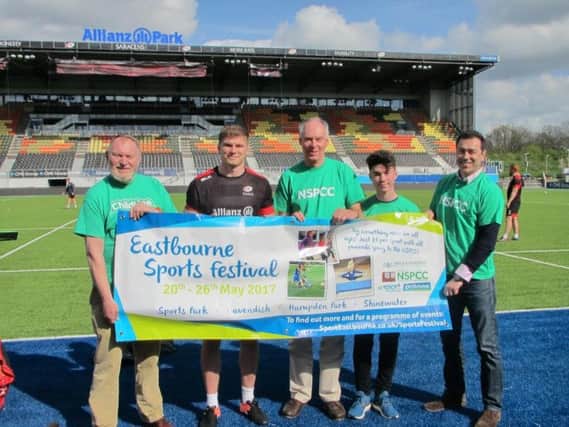 Owen Farrell is backing Eastbourne Sports Festival this year SUS-171204-115036001