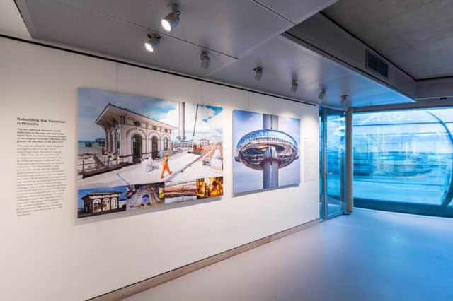 The British Airways i360 exhibition (Photograph: Kevin Meredith) SUS-171004-165730001