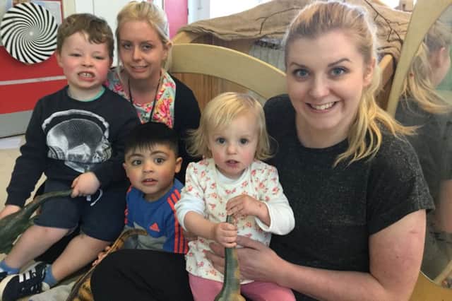 Jump Start nursery at Moulsecoomb was rated 'Outstanding' by Ofsted SUS-171204-165424001