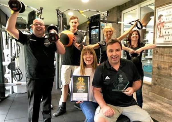 Some of the team at Harbour Way Country Club, winner of our Gym of the year 2017
