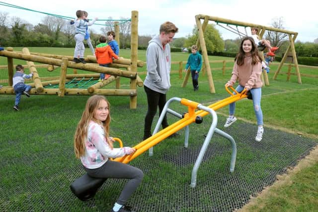 Washington's new-look play area has been completed following a Â£40,000  facelift. Picture: Steve Robards