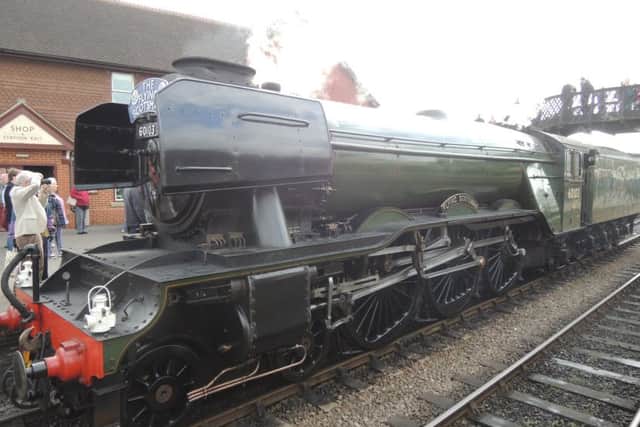 The Flying Scotsman at the Bluebell Railway