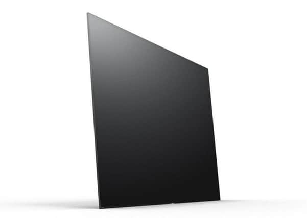 The new Sony BRAVIA A1 OLED 4K HDR TV