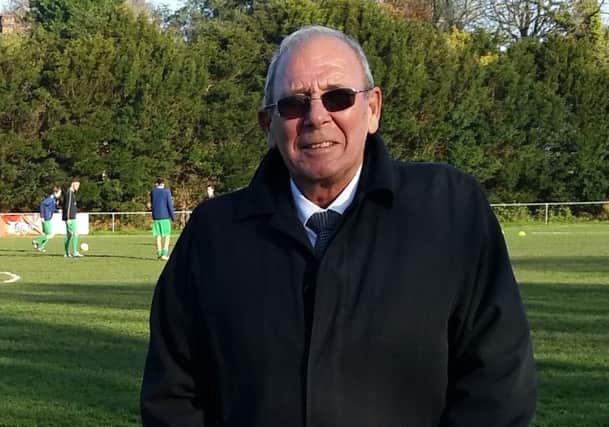 Bexhill United Football Club chairman Bill Harrison. Picture courtesy Mark Killy